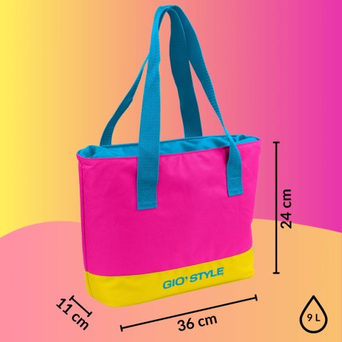 Torba plażowa Kamai Gio Style, w kolorze różowym, pojemność 9L Torba plażowa Kamai Gio Style, w kolorze różowym, pojemność 9L