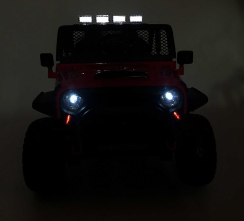 Auto na akumulator dla dzieci 4x4 skóra EVA pilot CAR-JM-7-CZARNY Auto na akumulator dla dzieci 4x4 skóra EVA pilot CAR-JM-7-CZARNY