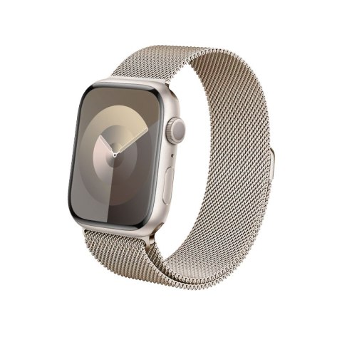 Crong Milano Steel - Pasek ze stali nierdzewnej do Apple Watch 42/44/45/49 mm (szampański) Crong Milano Steel - Pasek ze stali nierdzewnej do Apple Watch 42/44/45/49 mm (szampański)