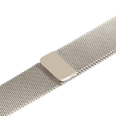 Crong Milano Steel - Pasek ze stali nierdzewnej do Apple Watch 42/44/45/49 mm (szampański) Crong Milano Steel - Pasek ze stali nierdzewnej do Apple Watch 42/44/45/49 mm (szampański)