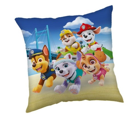 Poduszka dziecięca 40x40 Paw Patrol brygada niebieska JF24