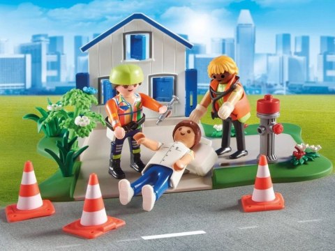 Playmobil My Figures akcja ratowniczna figurki do klocków 120ele ZA5433 Playmobil My Figures akcja ratowniczna figurki do klocków 120ele ZA5433