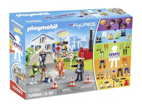 Playmobil My Figures akcja ratowniczna figurki do klocków 120ele ZA5433 Playmobil My Figures akcja ratowniczna figurki do klocków 120ele ZA5433