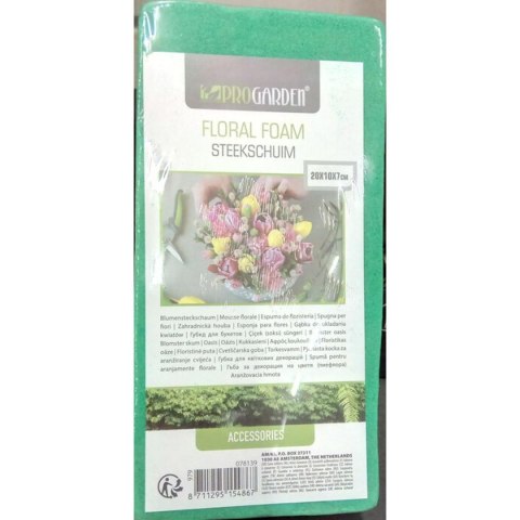 GĄBKA FLORYSTYCZNA KOSTKA 20x10x7CM MOKRA GĄBKA FLORYSTYCZNA KOSTKA 20x10x7CM MOKRA