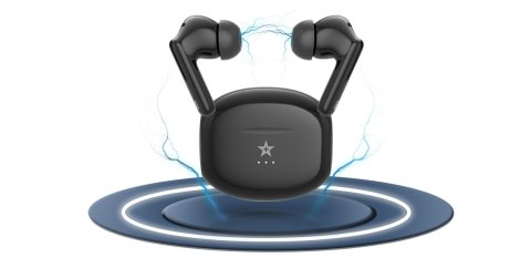 Słuchawki bezprzewodowe Giewont RealSound PRO ANC ENC GWS800-1 Czarne Słuchawki bezprzewodowe Giewont RealSound PRO ANC ENC GWS800-1 Czarne