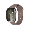 Crong Liquid - Pasek Apple Watch 38/40/41 mm (brązowy)