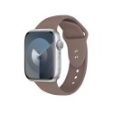 Crong Liquid - Pasek Apple Watch 38/40/41 mm (brązowy)