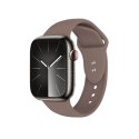 Crong Liquid - Pasek Apple Watch 38/40/41 mm (brązowy)