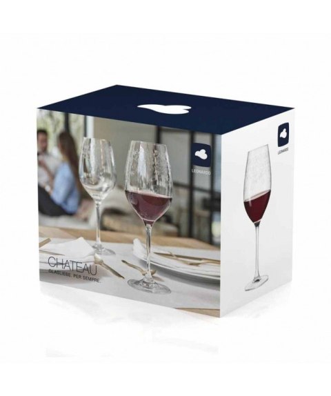 Kpl. 6 kieliszków czerwone wino 510ml CHATEAU Kpl. 6 kieliszków czerwone wino 510ml CHATEAU