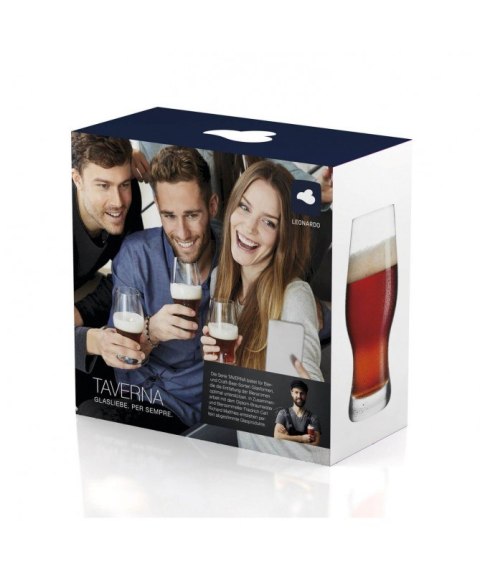 Zestaw 2 szklanek do piwa 630ml TAVERNA Zestaw 2 szklanek do piwa 630ml TAVERNA