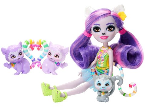 Lalka Enchantimals Sunshine Beach Lorinda Lemur Rodzinka Lemurów ZA5440 Lalka Enchantimals Sunshine Beach Lorinda Lemur Rodzinka Lemurów ZA5440