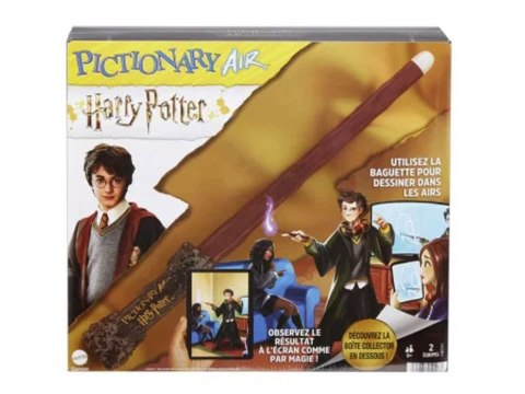 Mattel Gra kalambury Pictionary Air Harry Potter różdżka aplikacja GR0703 Mattel Gra kalambury Pictionary Air Harry Potter różdżka aplikacja GR0703