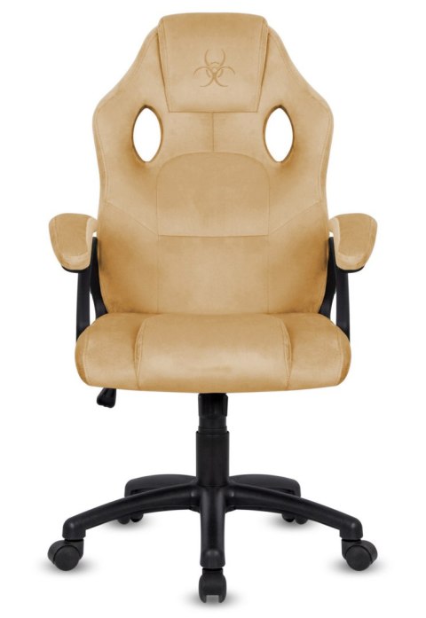 .Fotel obrotowy do biurka CARRERA M ALCANTARA BEIGE