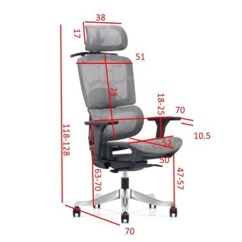 Fotel ergonomiczny ANGEL biurowy obrotowy Otus Fotel ergonomiczny ANGEL biurowy obrotowy Otus