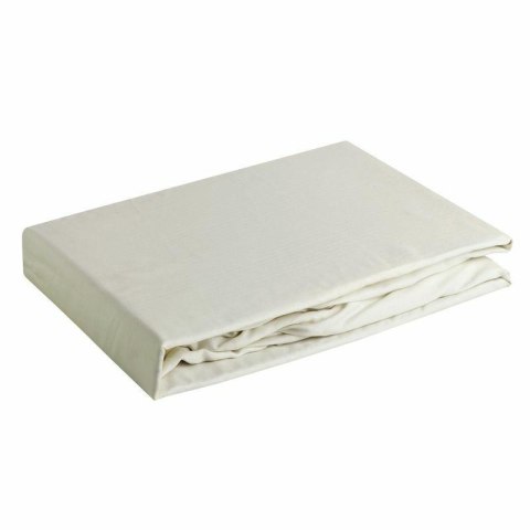 Prześcieradło satynowe z gumką 220x200 Nova beżowe na wysoki materac 30 cm Eurofirany Prześcieradło satynowe z gumką 220x200 Nova beżowe na wysoki materac 30 cm Eurofirany