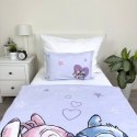 Pościel bawełniana 100x135 Lilo i Stitch wrzosowa poszewka 70x90 JF 24