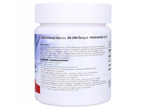 Chlorox T56 Granulat 0,5kg Chemia do basenu Chlorox T56 Granulat 0,5kg Chemia do basenu