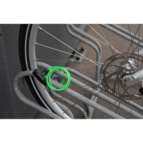 ZAPIĘCIE ROWEROWE DUNLOP SPIRALNE NA KLUCZ 0,6x90CM ZIELONY ZAPIĘCIE ROWEROWE DUNLOP SPIRALNE NA KLUCZ 0,6x90CM ZIELONY