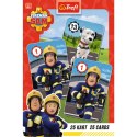 Karty Piotruś Strażak Sam Fireman Sam +4 Trefl 08505