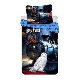 Pościel bawełniana 140x200 Harry Potter lokomotywa 8513 poszewka 70x90 młodzieżowa