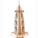 DREWNIANE PUZZLE 3D BURJ AL ARAB 42cm BURDŻ AL ARAB DIY 8+