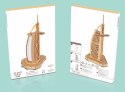 DREWNIANE PUZZLE 3D BURJ AL ARAB 42cm BURDŻ AL ARAB DIY 8+