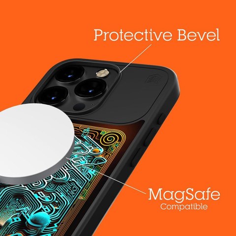 STM Reveal Warm MagSafe - Etui antystresowe iPhone 15 Pro Max (Black Realm) STM Reveal Warm MagSafe - Etui antystresowe iPhone 15 Pro Max (Black Realm)