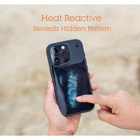 STM Reveal Warm MagSafe - Etui antystresowe iPhone 15 Pro Max (Black Realm) STM Reveal Warm MagSafe - Etui antystresowe iPhone 15 Pro Max (Black Realm)