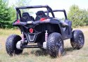 MEGA BUGGY SXS DLA 2 DZIECI 2X120W, SUPER MOC, PRZESUWANE SIEDZENIE, WALIZKA/BBH028