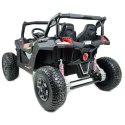 MEGA BUGGY SXS DLA 2 DZIECI 2X120W, SUPER MOC, PRZESUWANE SIEDZENIE, WALIZKA/BBH028