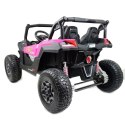 MEGA BUGGY SXS DLA 2 DZIECI 2X120W, SUPER MOC, PRZESUWANE SIEDZENIE, WALIZKA/BBH028