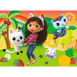 Puzzle 20 MiniMaxi Koci Domek Gabi 20 elementów 3+ Trefl 21158