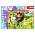 Puzzle 20 MiniMaxi Koci Domek Gabi 20 elementów 3+ Trefl 21158