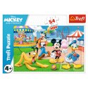 Puzzle 54 mini Mickey i przyjaciele 54 elementy Trefl 19714