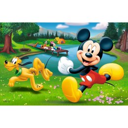 Puzzle 54 mini Mickey i przyjaciele 54 elementy Trefl 19715