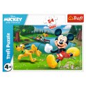 Puzzle 54 mini Mickey i przyjaciele 54 elementy Trefl 19715