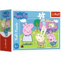 Puzzle 54 mini Świnka Peppa i Kamper 54 elementy 4+ Trefl 19628