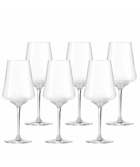 Kpl. 6 kieliszków czerwone wino 750ml PUCCINI Kpl. 6 kieliszków czerwone wino 750ml PUCCINI