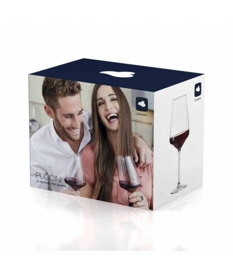 Kpl. 6 kieliszków czerwone wino 750ml PUCCINI Kpl. 6 kieliszków czerwone wino 750ml PUCCINI