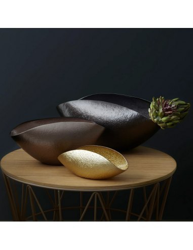 Misa szklana 28x14cm bronzo COMO - Leonardo Misa szklana 28x14cm bronzo COMO - Leonardo