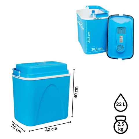 Lodówka elektryczna 22L samochodowa 12V KAMAI CB Lodówka elektryczna 22L samochodowa 12V KAMAI CB
