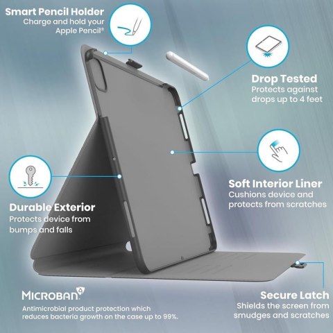 Speck Balance Folio - Etui iPad Air 11" M2 (2024) (Black) Speck Balance Folio - Etui iPad Air 11" M2 (2024) (Black)