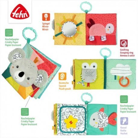 Książeczka edukacyjna koala, z kolekcji: dobabydoo Książeczka edukacyjna koala, z kolekcji: dobabydoo