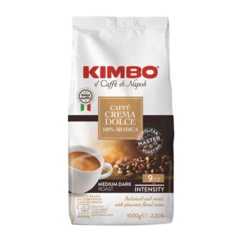 Kimbo Caffe Crema Dolce Kawa Ziarnista 1 kg