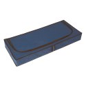 BLUE niebieski organizer do szafy n a suwak 120x50x15cm