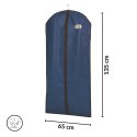 BLUE niebieski organizer na płaszcz 65x135cm