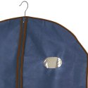 BLUE niebieski organizer na płaszcz 65x135cm