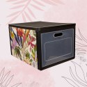 FLORAL w kwiaty organizer do szafy z drzwiczkami 41x31x25cm