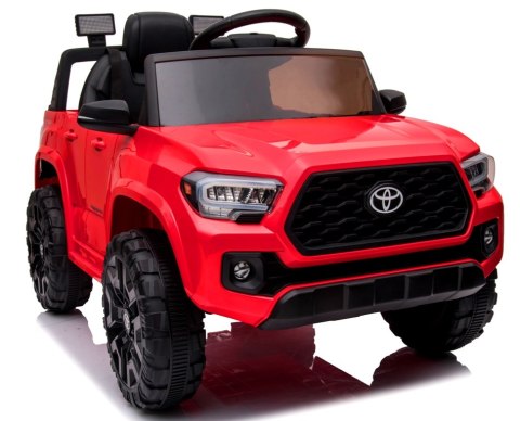 Toyota Tacoma CZERWONY, miękki fotelik pilot Licencja