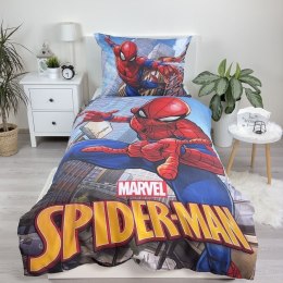 Pościel bawełniana 140x200 Spiderman Człowiek Pająk poszewka 70x90 Kids25